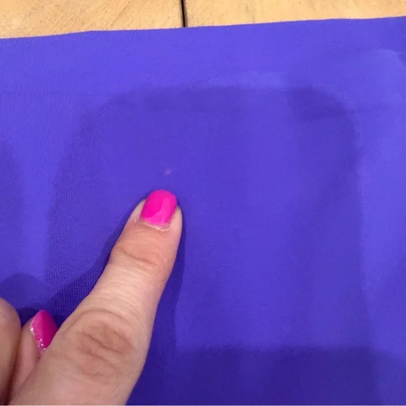 ZYIA Active Purple Ascend High-Waist Capri Leggings Size 6/8 NWT - Picture 2 of 6